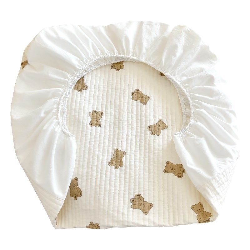 新生婴儿床笠纯棉a类宝宝床专用拼接床垫保护罩儿童床单四季通用,婴童用品,床单,淘宝优惠券,粉丝福利购,淘宝优惠卷