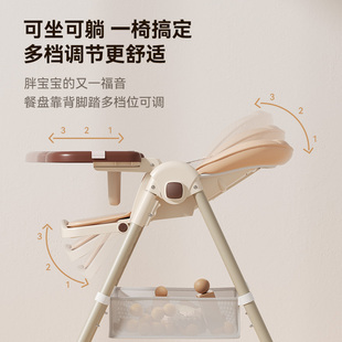 宝宝餐椅婴儿吃饭椅子便捷式可折叠餐桌椅家用多功能饭桌宝宝椅