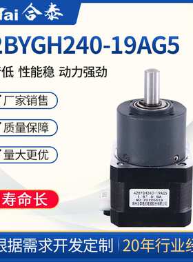 42BYGH240-19AG5智能门锁用电机5.35V减速箱电机大扭矩吸尘器马达