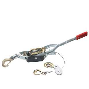 钢丝绳紧线器 4吨双齿双线紧绳器 灵活可拆卸三勾 工用机械配套