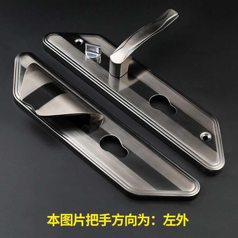 防盗门锁套装老式盼盼门锁小帅齿轮把手锁体超C级锁心家用通用型