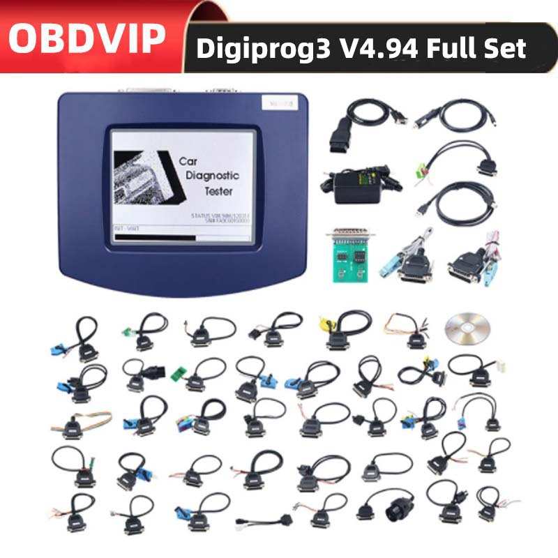 汽车里程表 免拆免焊调表仪全套 Digi Prog v4.94 DigiProg 3 OBD