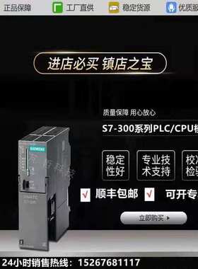 S7-300 CPU 313-C 6ES7313-5BE01-0AB0 紧凑型CPU带有MPI 24 V DC