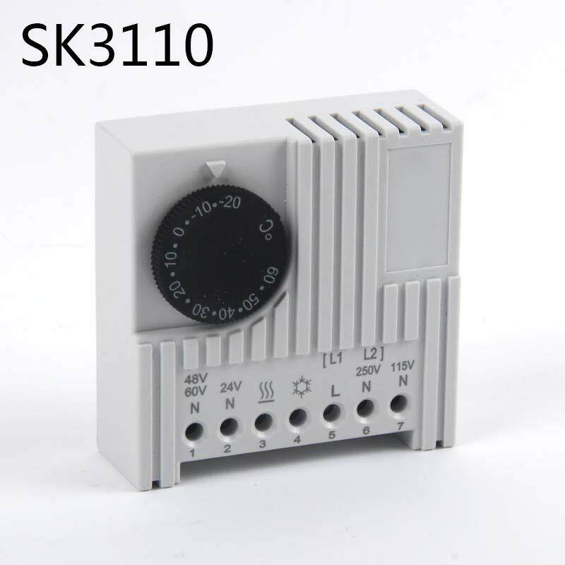 SK3110电子式温控器风扇温控开关JWT6011机柜温度控制器自动恒温