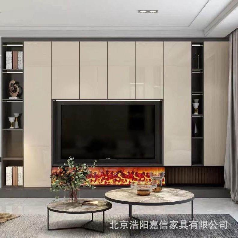 源头厂家全屋定制爱格板柜体爱格板肤感门板电视墙柜展柜北京