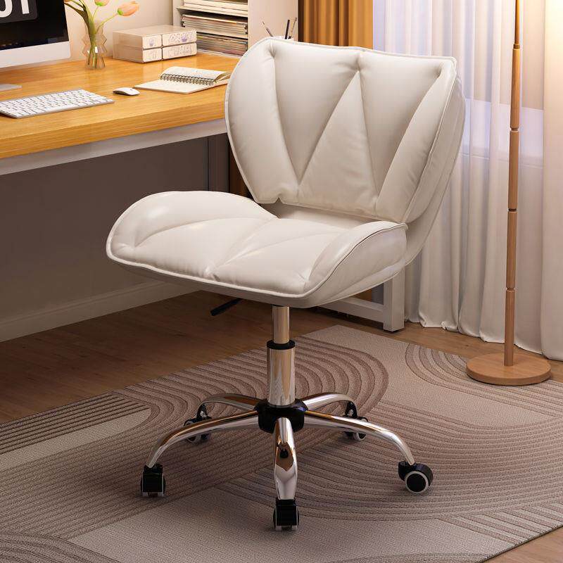 化妆椅电脑椅家用奶油风女生卧室办公学习小户型书桌酒店美甲梳妆