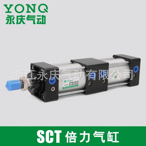 厂家热销拉杆式标准气缸SCT50X25X25倍力多位气缸