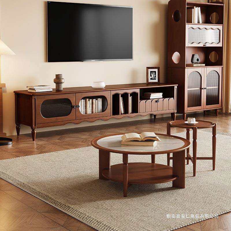 全实木茶几电视柜客厅组合高级储物圆形茶几落地柜餐边,玩具/童车/益智/积木/模型,毛绒/玩偶/公仔/布艺类玩具,淘宝优惠券,粉丝福利购,淘宝优惠卷