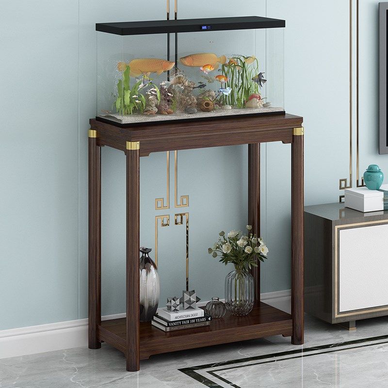 中式鱼缸底座摆件工艺品展示盆景古董奇石茶室装饰花架置物博古架,住宅家具,多宝格/博古架,淘宝优惠券,粉丝福利购,淘宝优惠卷