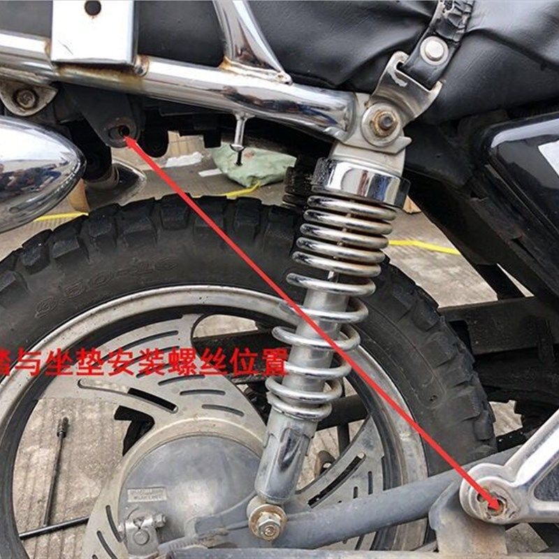 摩托车太子后侧翻翻板折叠载重货架男装HJ125-8 小太子通用GN-125