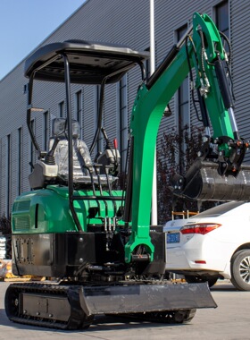 源头工厂2吨挖掘机属具 HIGHTOP供应2000kg微型钩机 多功能挖机