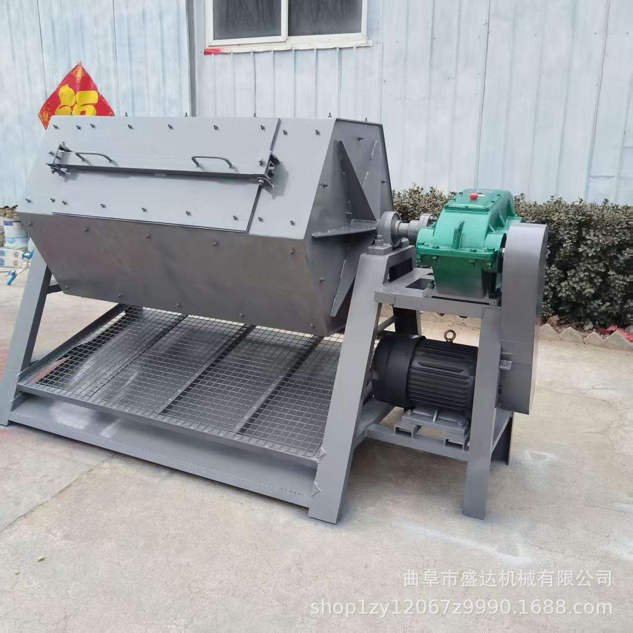 小型六角滚筒抛光机台式抛光机石头处理棱角研磨机