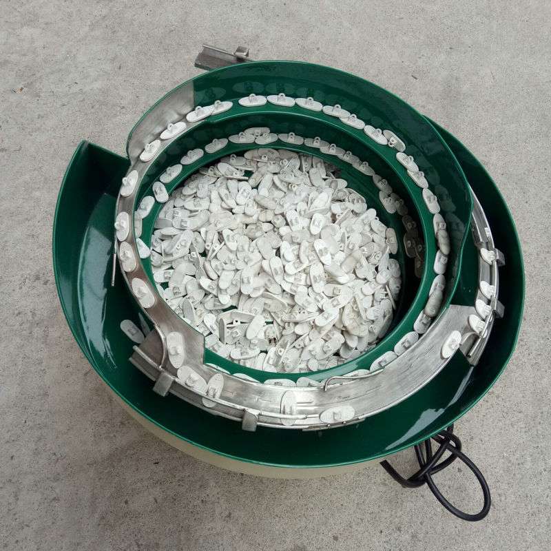 弹簧开关磁力振动台o型胶圈塑胶上料振动盘小型端子送料震动盘