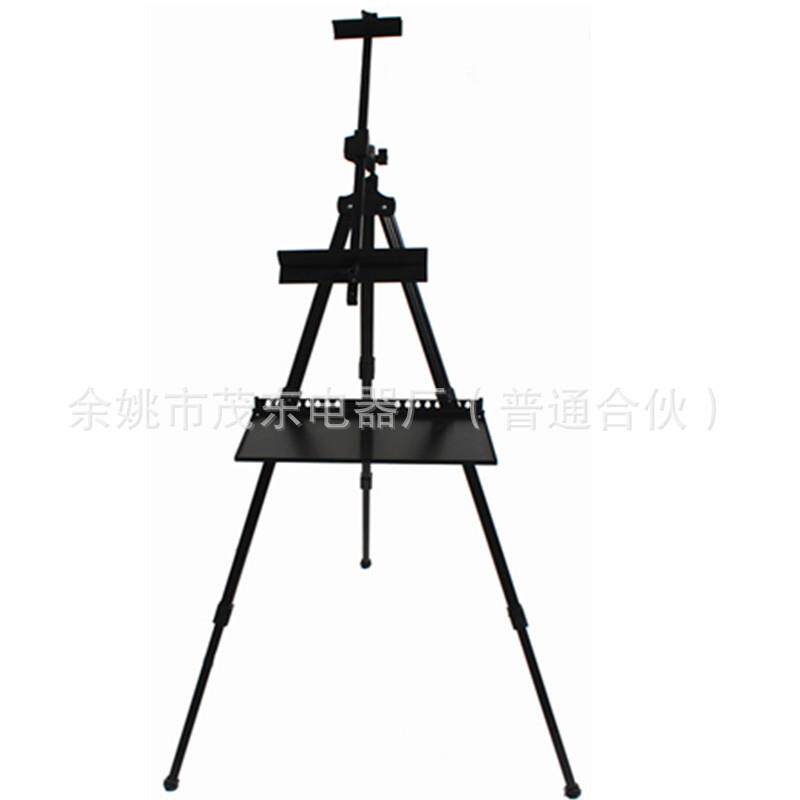 克瑞斯油画架写生伸缩铝合金三角架手摇画板支架素描折叠画架
