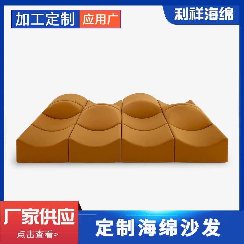 意式极简方块组合海绵沙发客厅卧室单人双人可压缩沙发创意可拼接