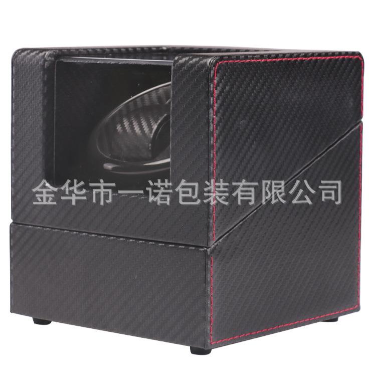 现货碳纤纹迷你单头马达盒自动上链要表器晃表自动旋转