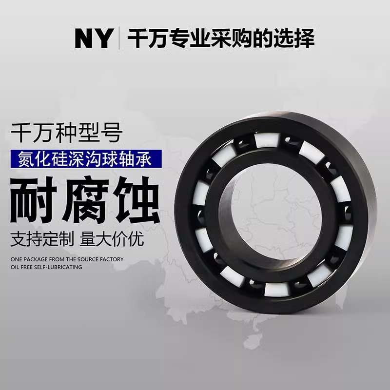 氮化硅全陶瓷轴承6200 6201 6202 6203 6204 6205 6206 6207 6208