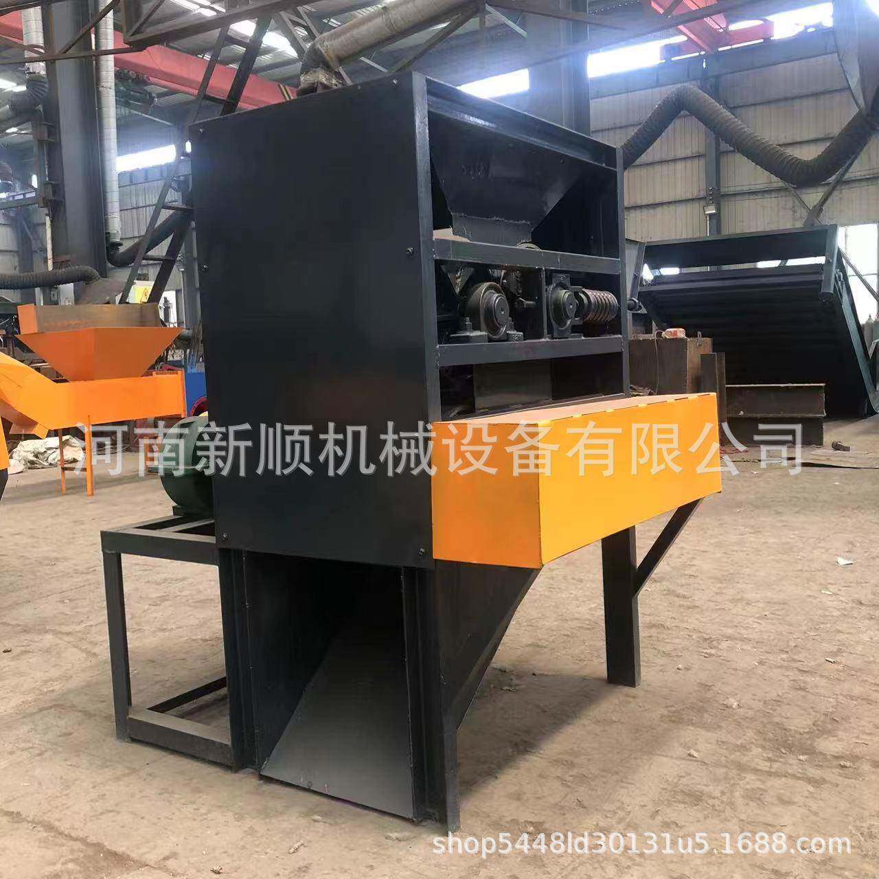 家用双辊铝瓶罐挤扁机 废旧金属饮料瓶压扁机 车载易拉罐挤压机