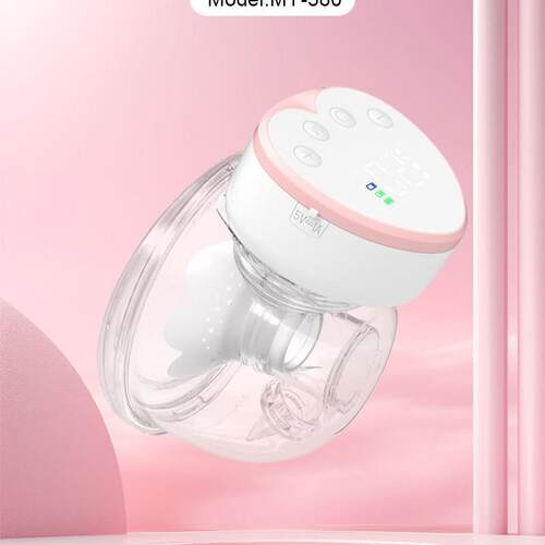 跨境tiktok穿戴式双边吸奶器电动全自动吸乳器breast静音