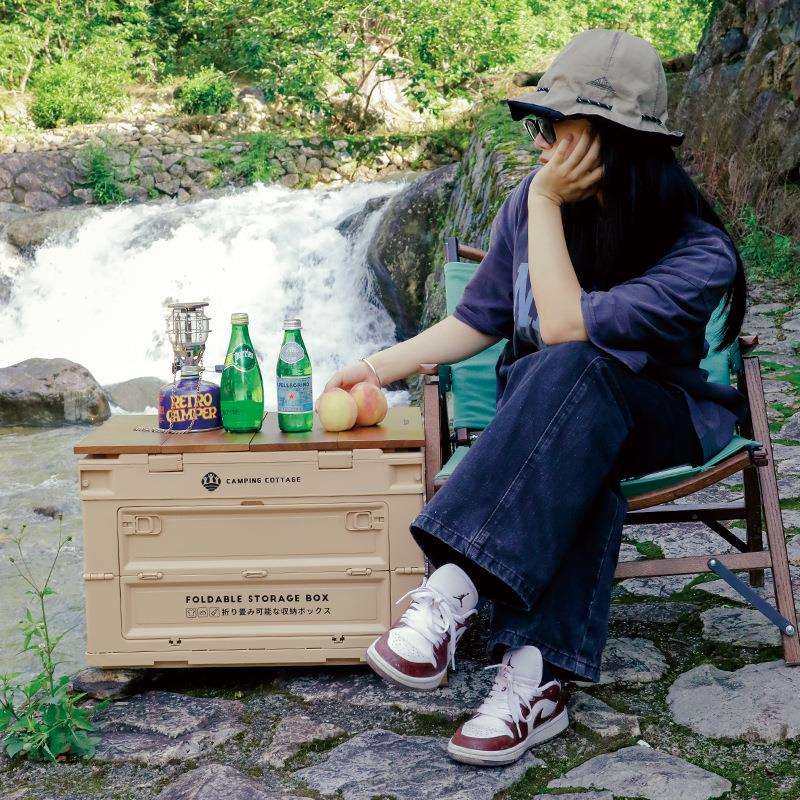 户外露营收纳箱折叠箱野营整理箱车载置物箱木盖家用储物箱露营箱,模玩/动漫/周边/娃圈三坑/桌游,模型制作工具/辅料耗材,淘宝优惠券,粉丝福利购,淘宝优惠卷