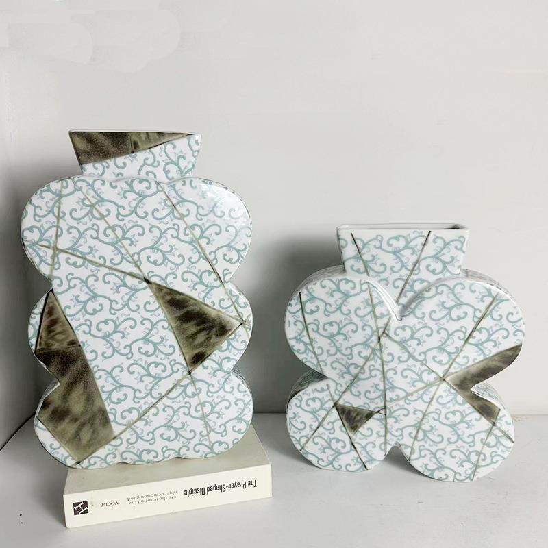 新中式复古陶瓷花瓶摆件玄关客厅餐桌创意插花中式装饰瓷瓶中国风,玩具/童车/益智/积木/模型,毛绒/玩偶/公仔/布艺类玩具,淘宝优惠券,粉丝福利购,淘宝优惠卷