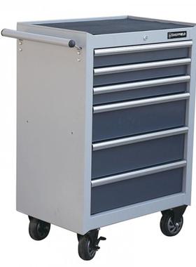 钢盾工具工业级6抽屉工具车工具柜S025006