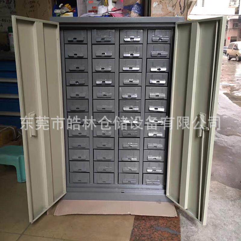 皓林供应零件整理柜铁抽屉零件柜各种抽屉式零件柜来图样制作