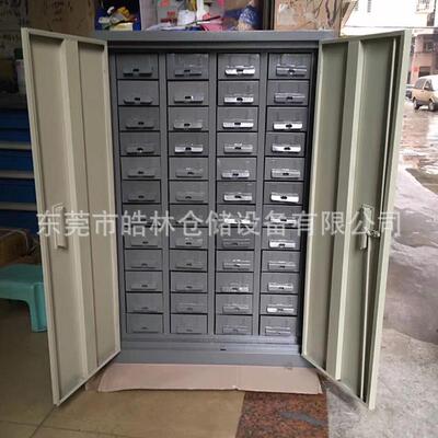 皓林供应零件整理柜铁抽屉零件柜各种抽屉式零件柜来图样制作