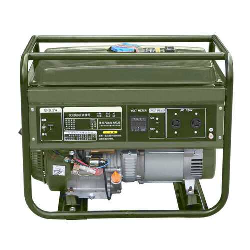 东明 DONMIN 单相5kw 小型便携式电启动汽油发电机DM6500CXD-BD