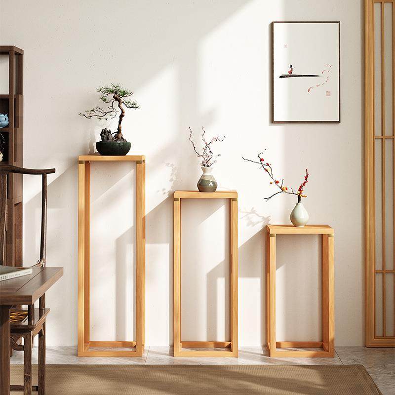 纯实木新中式花架摆件置物架阳台客厅室内落地装饰植物花盆架子,模玩/动漫/周边/娃圈三坑/桌游,模型制作工具/辅料耗材,淘宝优惠券,粉丝福利购,淘宝优惠卷
