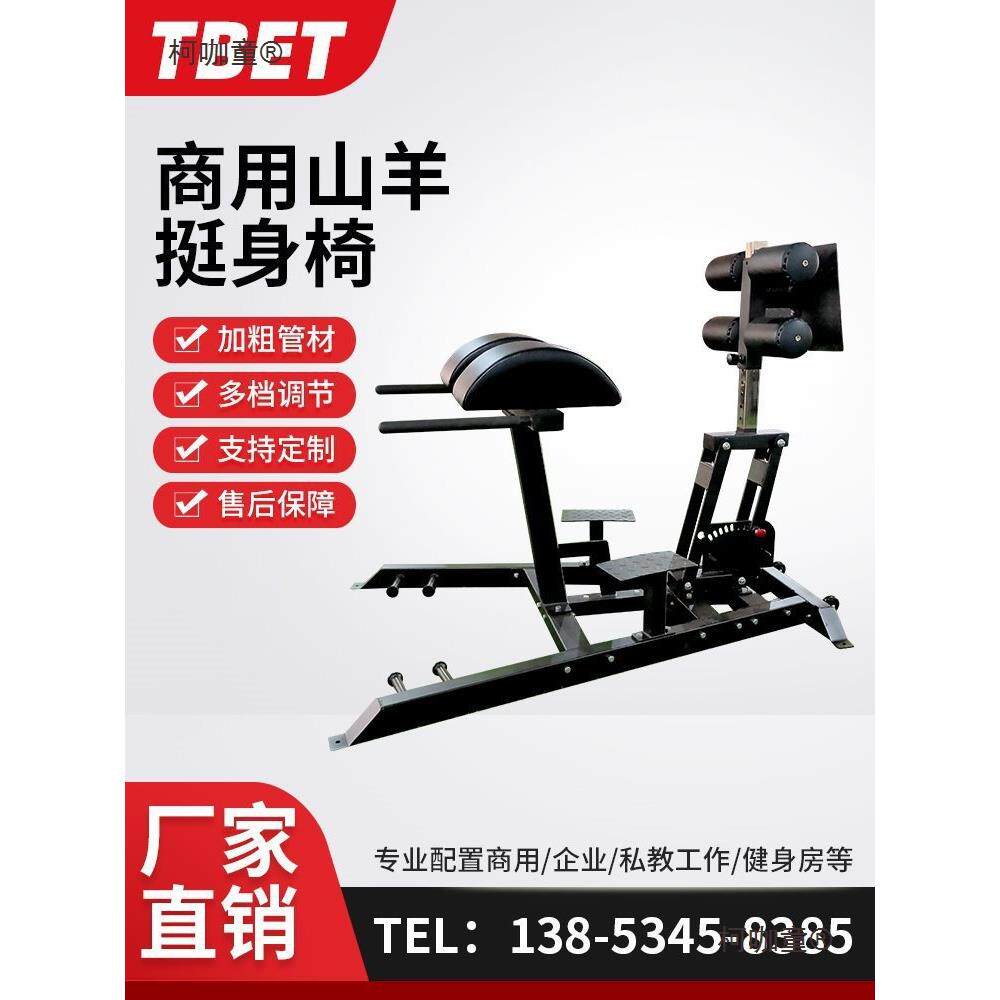 GHD罗马凳健身器多功能山羊挺身椅商用器材山羊挺身凳折叠麦太保