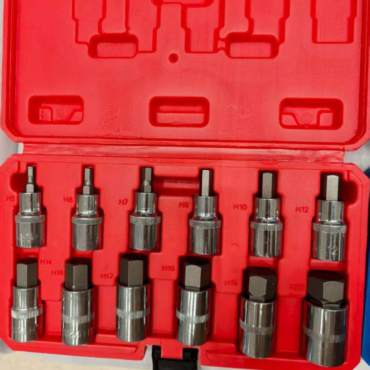 12PC鑫仕力工厂套筒套装汽修工具配件拆装耗材,模玩/动漫/周边/娃圈三坑/桌游,模型制作工具/辅料耗材,淘宝优惠券,粉丝福利购,淘宝优惠卷