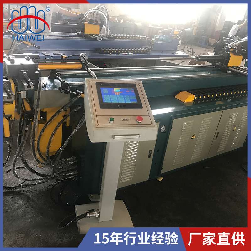 HWD-38CNC-2A-3S全自动弯管机三轴两层模折弯机钢管铝管成型设备