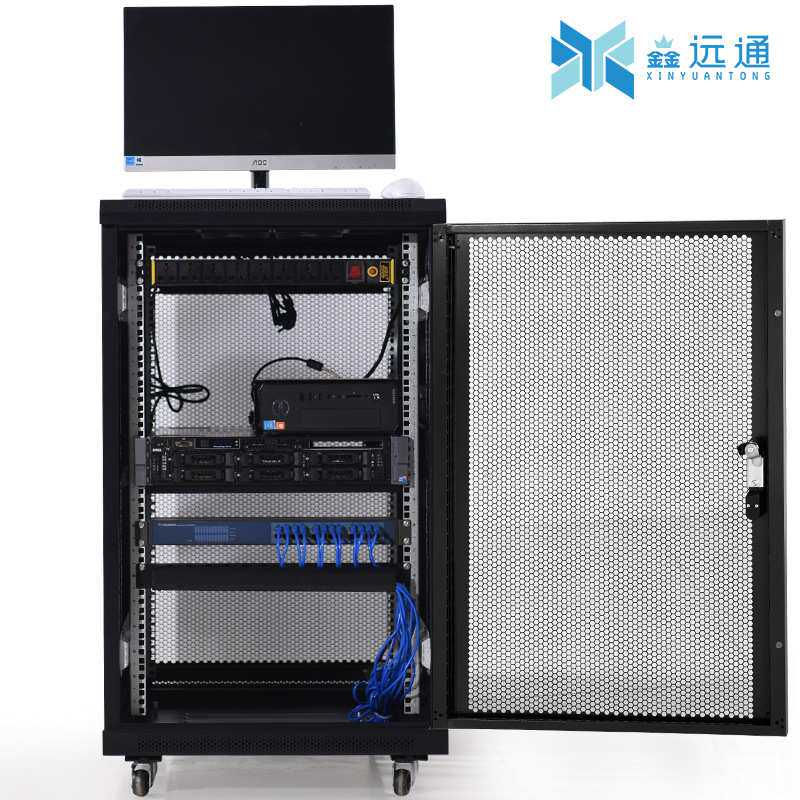 1.2米1米服务器机柜网络机柜安防监控弱电22u18u24u香河工厂