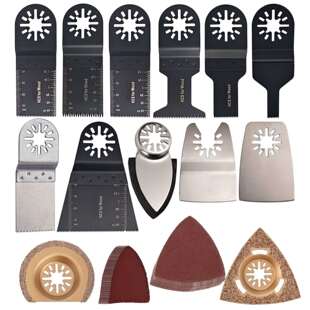 切木切铁钉组套混合刀头 多功能修整机配件 66pcs 万用宝套装