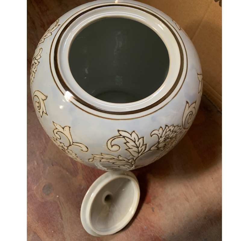 欧式陶瓷花瓶摆件客厅茶几电视柜插花干花居家装饰储物罐摆饰花瓶