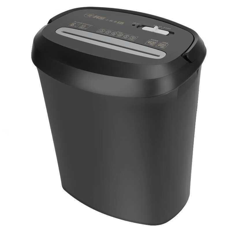 科密(comet)S6 4级保密办公商用碎纸机(单次6张 持续10分钟 17L