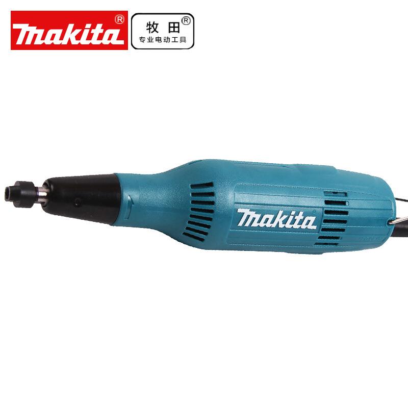 Makita牧田GD0603直磨机金属不锈钢打磨机电磨头240W 6MM