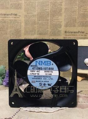 4715MS/PS/FS-12T/10T-B50/5A/B30 100V/115V NMB 12038 散热风扇