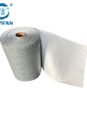 BH45020X单面灰色耐脏耐磨车间吸油棉卷50cmx20mx4mm耐踩吸油卷