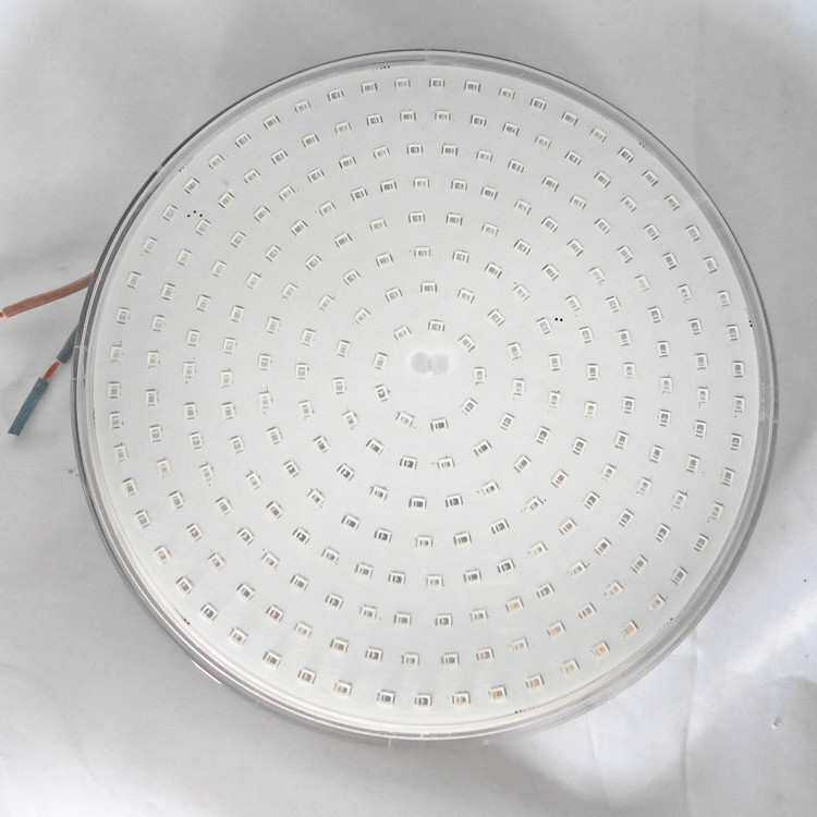 厂家直销LED泳池灯 水下灯  平面 252珠25W RGB平面全灌胶水底