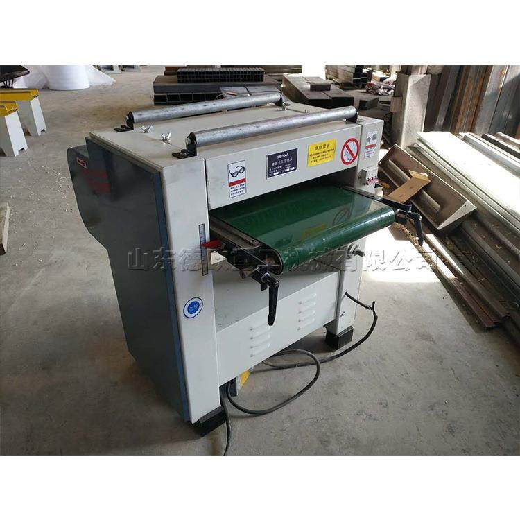 单面实木家具木工压刨床 木材厂刨木工机械 小型圆木方木刨削机