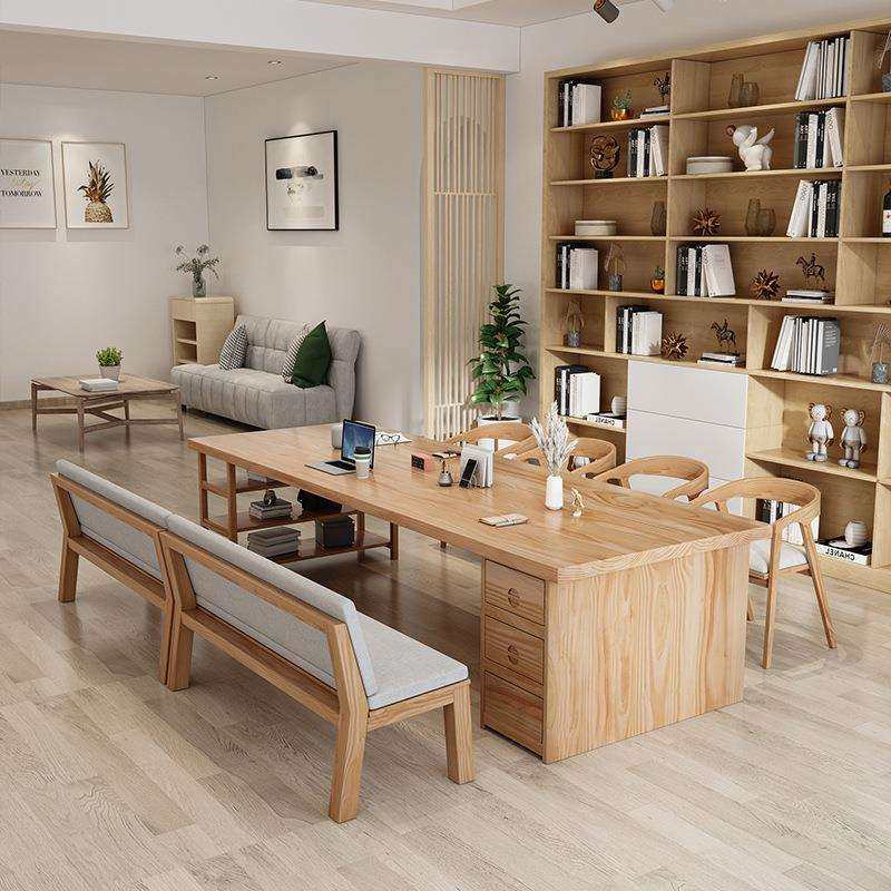 简约实木大书桌书柜一体 带抽屉员工会议桌 白蜡木长条桌办公桌,玩具/童车/益智/积木/模型,毛绒/玩偶/公仔/布艺类玩具,淘宝优惠券,粉丝福利购,淘宝优惠卷