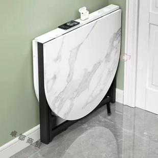 多功能厨房省空间折叠式桌子方形折叠餐桌家用出租屋超薄简易饭桌