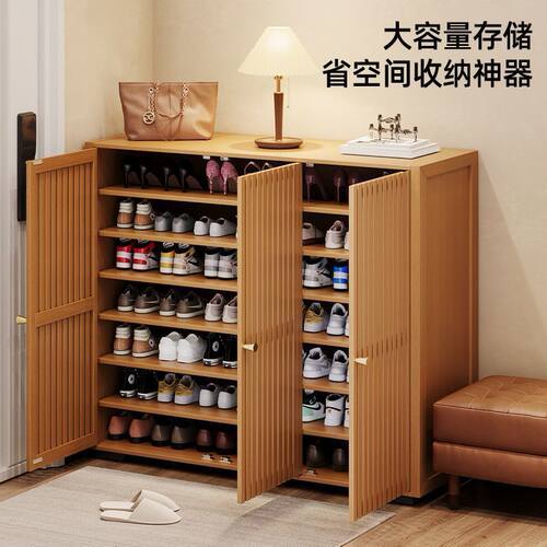 鞋柜鞋架入户收纳室内简易多层大容量门口家用防尘出租屋神器架子