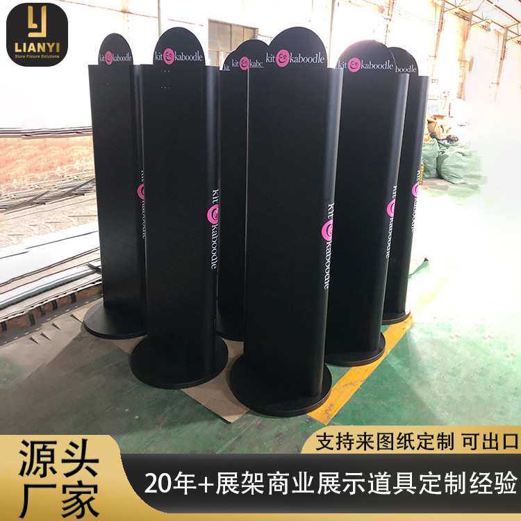 批量定制澳洲饰品架旋转中岛架双面挂钩首饰展示架银饰铁架饰品柜