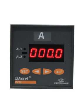 Acrel DC current single phase panel Meter PZ72-DI dc apere