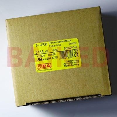 西霸 315A 690V 2028220 DIN80 200KA AC 700V SIBA GmbH GERMANY