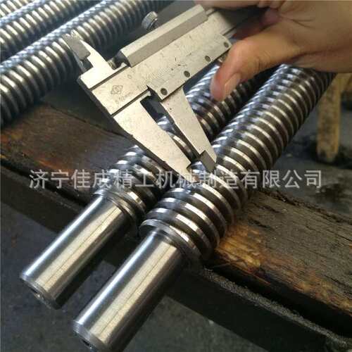 丝杆加工制作机床梯形螺纹T20T30T40T50正反牙来图来样传动螺杆