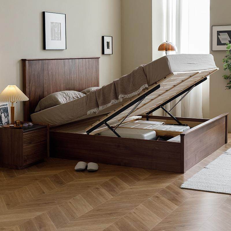 崇匠家具实木箱体床北欧日式高箱储物床黑胡桃木双人1.8米婚床1.5,玩具/童车/益智/积木/模型,毛绒/玩偶/公仔/布艺类玩具,淘宝优惠券,粉丝福利购,淘宝优惠卷